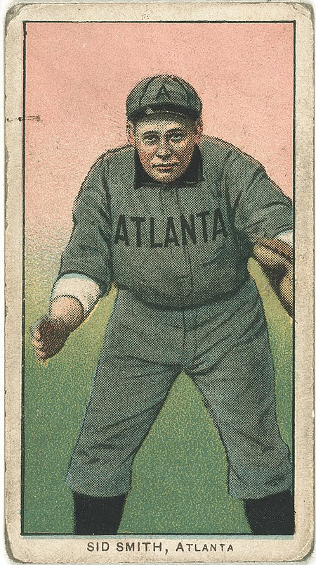 Sid Smith, Atlanta Team, baseball card portrait LCCN2008676865.jpg