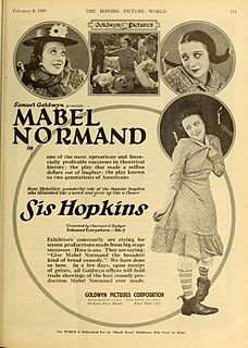 Sis Hopkins 1919 film by Clarence G. Badger