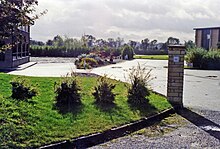 Station site in 1992. Site of Fairford station, 1992.jpg