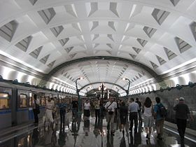 Illustrasjonsbilde av artikkelen Slavianski boulvar (Moskva metro)