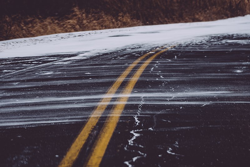 File:Snow drifting on road - winter in Minnesota (38791630495).jpg