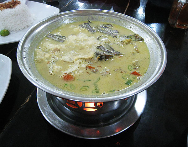 Soto Betawi, mainly consisting of offal in creamy milk or coconut milk soup, from Jakarta