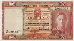 Southern Rhodesia 10s 1945 Obverse.png