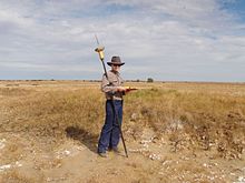 An employee monitoring the Great Artesian Basin Springs extent-mapping-using-differential-gps-elizabeth-spings-western-qld(1).jpg