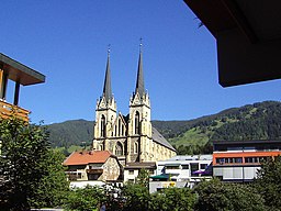 Sankt Johann im Pongaus katedral i september 2004