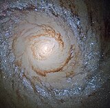 ESA/Hubble image of the central part of the galaxy.