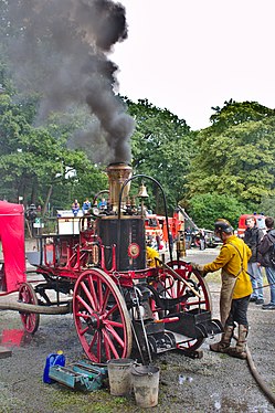 Steam fire pump built in 1901