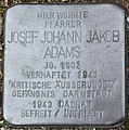 wikimedia_commons=File:Stolperstein_Bürstadt_StMichael-1_Josef_Adams.jpg