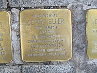 Stolperstein Cerry Eller, 1, Ringstrasse 19, Nierstein, Mainz-Bingen district.jpg