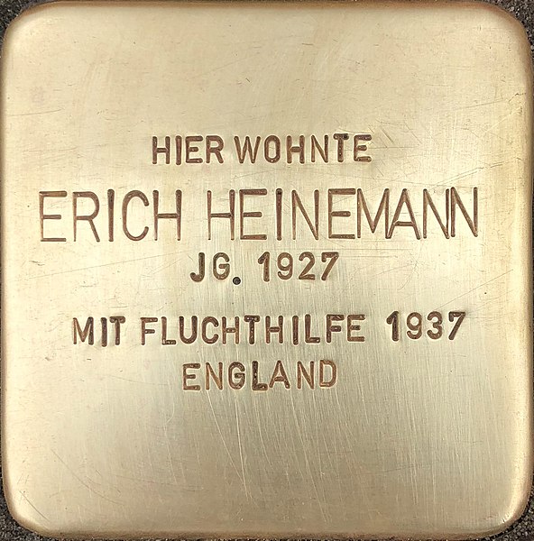 File:Stolperstein Erich Heinemann1.jpg