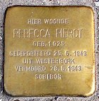 Stolperstein für Rebecca Pierot