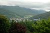 Suanbo as seen from the Park Hotel's hot springs