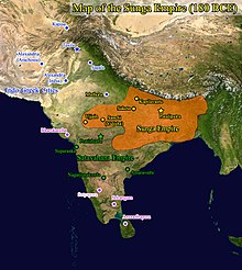 It is thought that the Shungas did not rule in Mathura. Sunga map.jpg