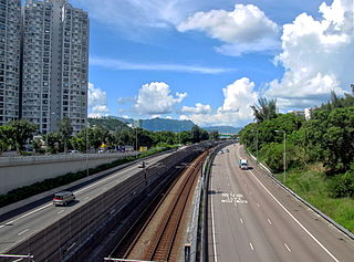 Tates Cairn Highway Road in Hong Kong