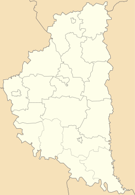 Harta de localizare Ucraina Regiunea Ternopil