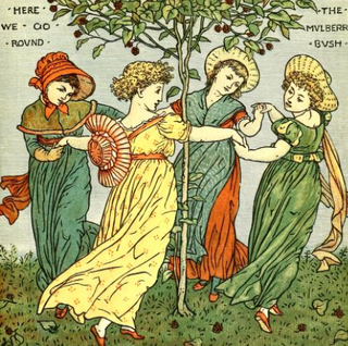 <span class="mw-page-title-main">Here We Go Round the Mulberry Bush</span> English nursery rhyme and singing game