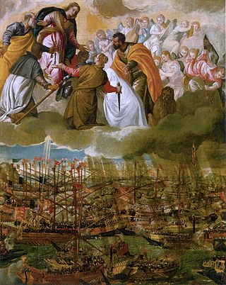 <span class="mw-page-title-main">Battle of Lepanto</span> 1571 naval battle of the Ottoman–Habsburg wars