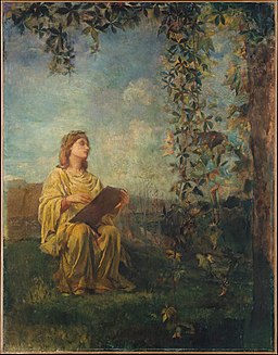 The Muse of Painting MET DT264809
