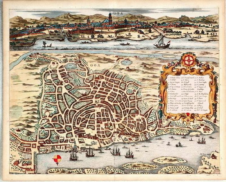 File:This map (with modern hand coloring) from Philip Baldaeus's work.jpg