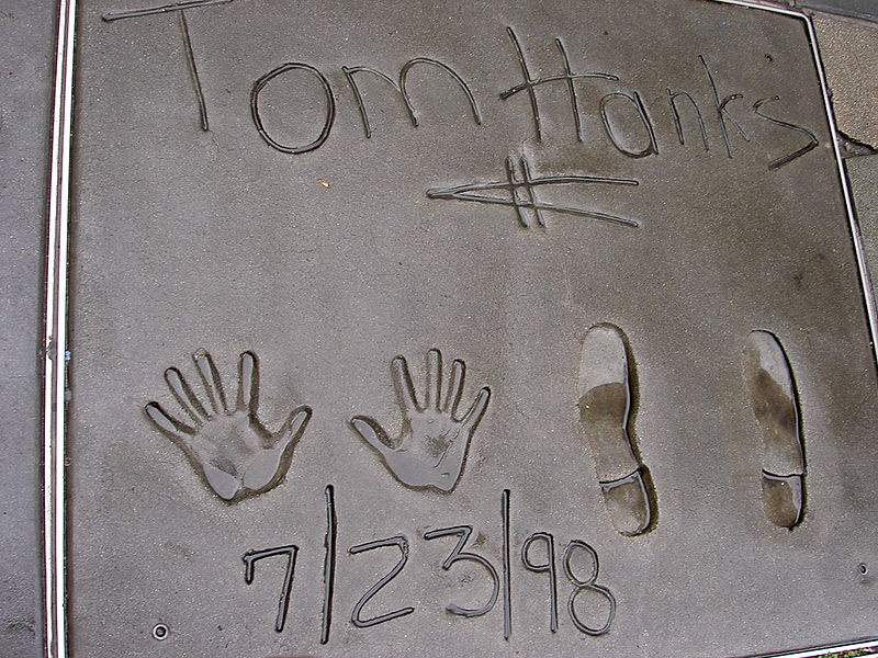 File:Tom Hanks - footprint.JPG