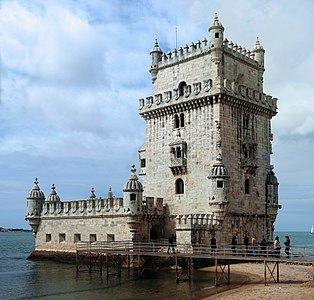 Lizbon'un Santa Maria de Belém bölgesinde bulunan Belém Kulesi. (Üreten: Alvesgaspar)