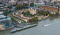 * Nomination Tower of London viewed from The Shard. (A little soft due to long exposure, no tripod allowed, but I think the evening light is nice) --Colin 09:36, 28 September 2019 (UTC) * Promotion  Support Good quality. --Streetdeck 09:45, 3 October 2019 (UTC)