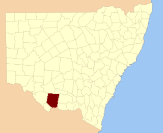 Townsend County Cadastral in New South Wales, Australia