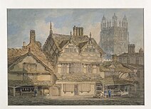 JMW Turner, 'Wrexham, Denbighshire', late 18th century, watercolour. V&A Museum, London. Turner, JMW, 'Wrexham, Denbighshire', watercolour.jpg