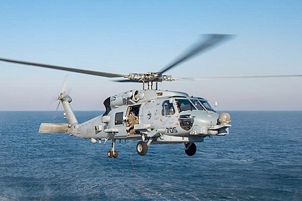 A MH-60R of the US Navy