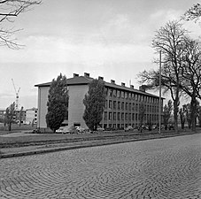 Försvarets läroverk, Uppsala januari 1958.