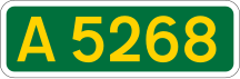 A5268 Schild