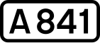 UK road A841.svg