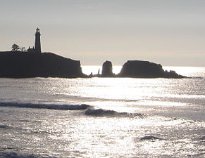 Yaquina Head from the north.
