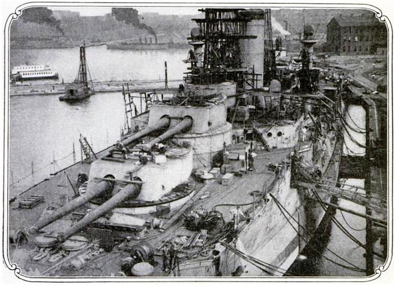 File:USS Florida (BB-30) Under Construction.JPG