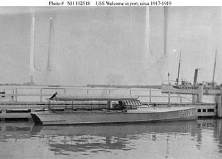 USS <i>Welcome</i> Patrol vessel of the United States Navy