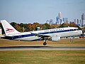 US Airways (Allegheny Airlines retrojet) Airbus A319-112 N745VJ at Charlotte Douglas Int'l Airport.jpg