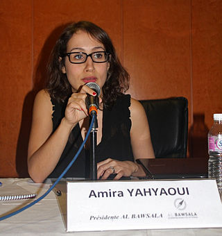 <span class="mw-page-title-main">Amira Yahyaoui</span> Tunisian entrepreneur and activist (born 1984)