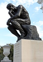 The Thinker by Auguste Rodin Universita di louisville, il pensatore di rodin 02.jpg