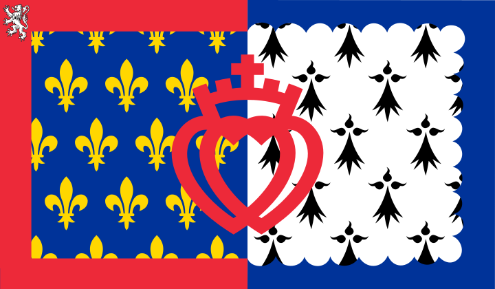 Archivo:Unofficial flag of Pays-de-la-Loire.svg