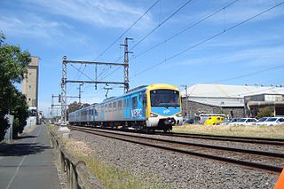 <span class="mw-page-title-main">Upfield line</span> Passenger rail service in metropolitan Melbourne, Victoria, Australia