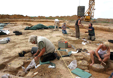 Opgraving (2011) grafveld Hohnhorst