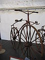 Un vélo Michaux de 1861.