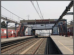 Stazione dei treni di Villa El Salvador