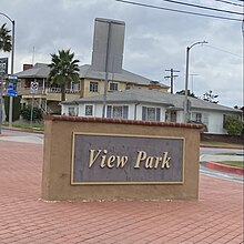 View Park neighborhood sign