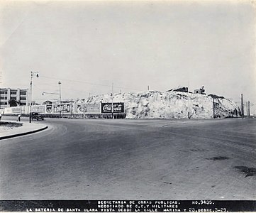 View of Battery of Santa Clara