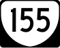Маркер State Route 155