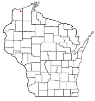 Lage von Maple, Wisconsin