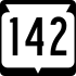 Značka státní dálnice 142