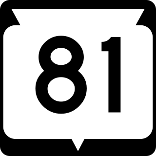 <span class="mw-page-title-main">Wisconsin Highway 81</span> Highway in Wisconsin