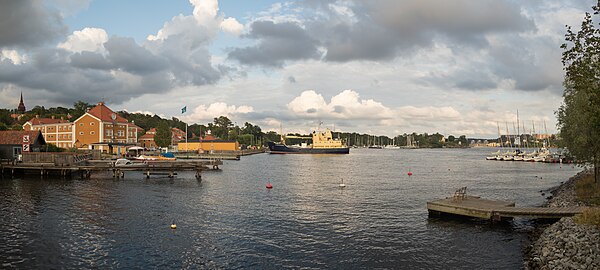 Waldemarsviken, a harbor in Stockholm between Djurgården and Beckholmen